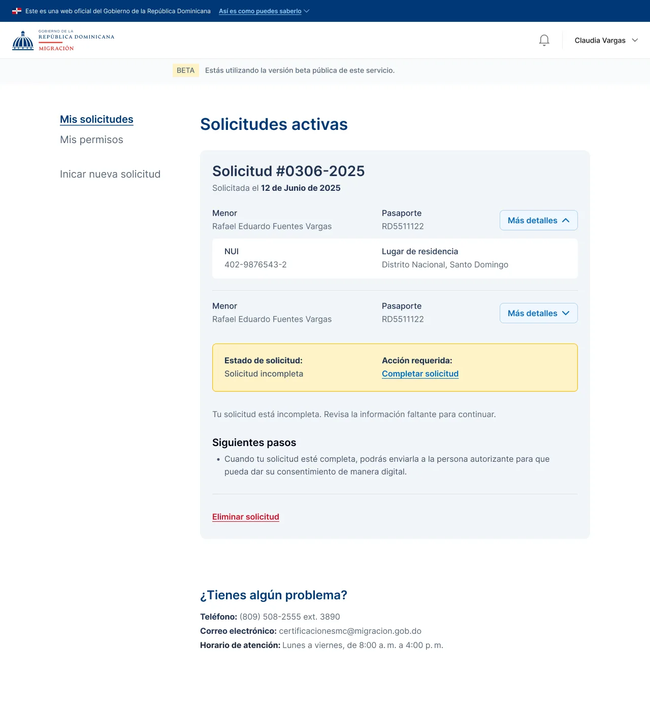 Citizen Dashboard