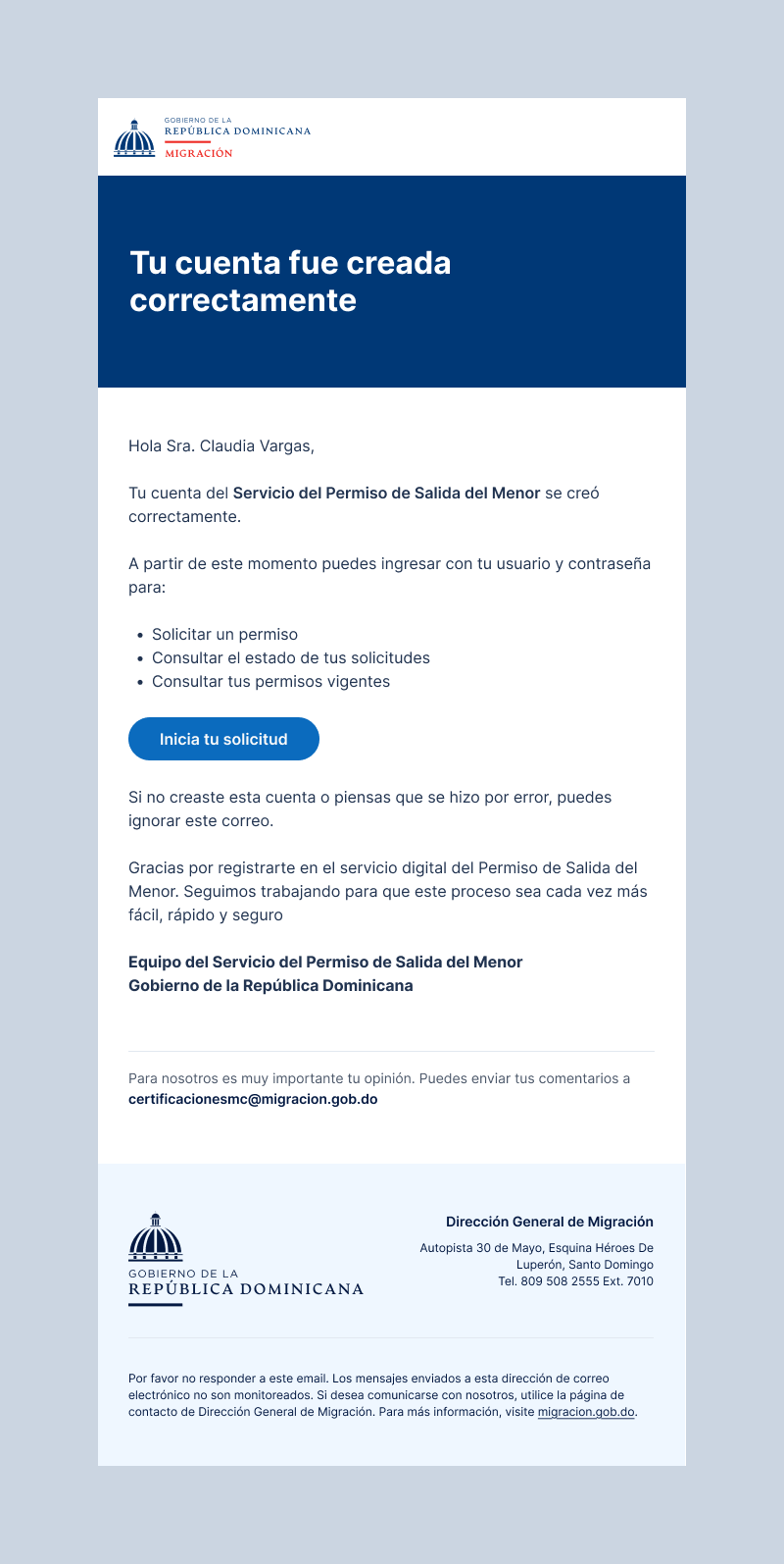 Email Notification