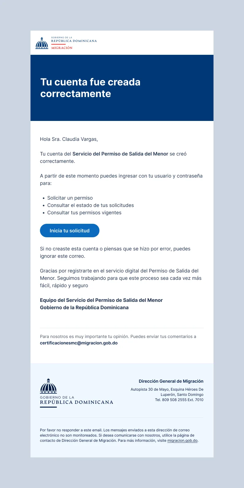 Email Notification
